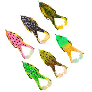 Leurre grenouille souple 9cm 13.5g – Lot de 6
