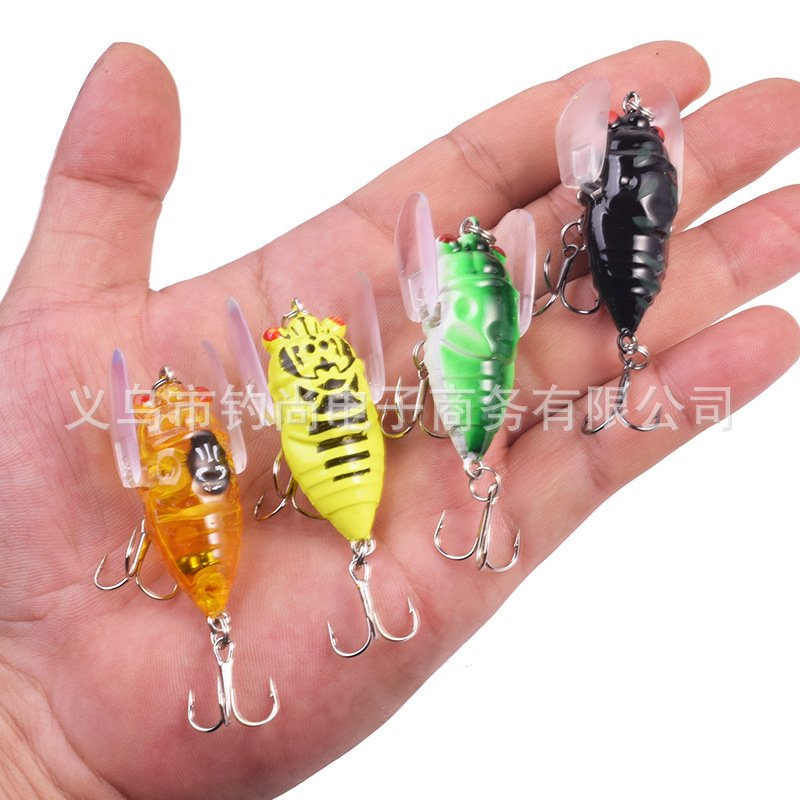 Leurre de surface "Cigale" 4.8cm 6g - Imitation insecte – Image 2