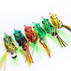 Leurre grenouille 3.5g/3cm – Lot de 6 ou 7 couleurs