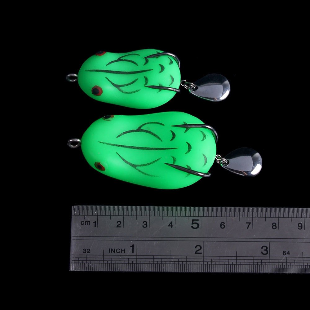 Grenouille leurre souple 4.2cm-8g / 5cm-14g – Image 2