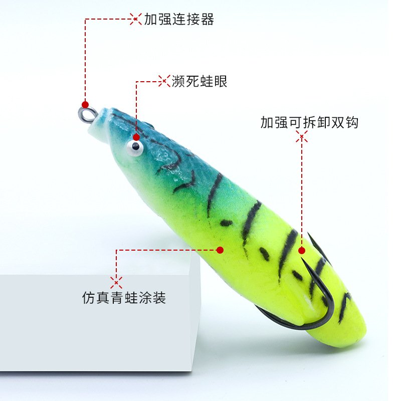 Leurre grenouille 8.5cm 14.5g - 6 coloris – Image 4