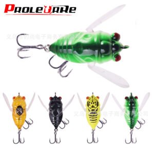 Leurre de surface « Cigale » 4.8cm 6g – Imitation insecte