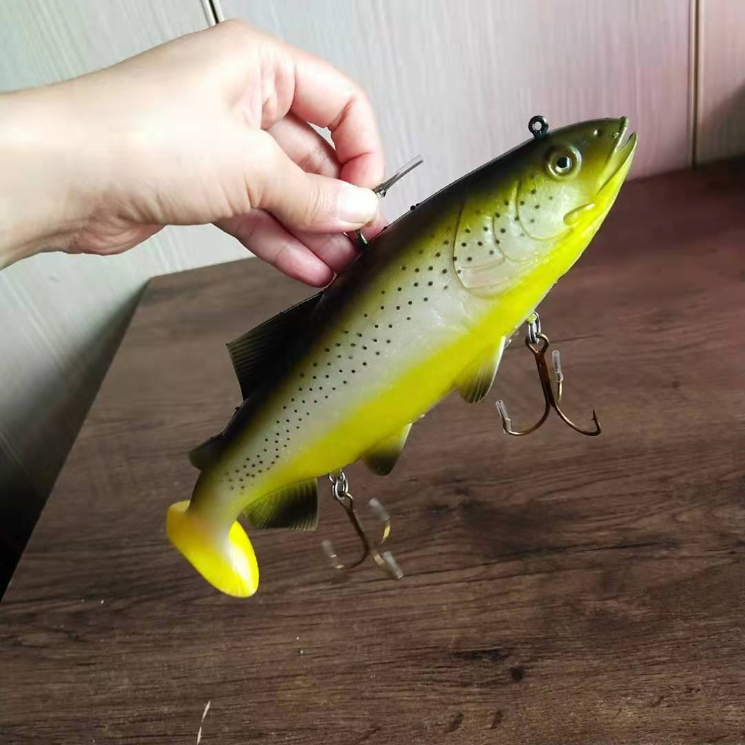 Leurre souple imitation poisson 30cm 400g – Image 3