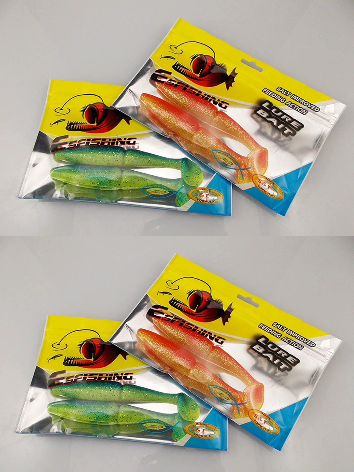 Leurre souple ESFISHING Easy Shiner T-tail 155mm 30g – Image 2