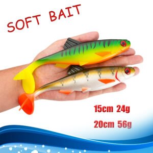 Leurre souple Swimbait 15-20cm 24-56g