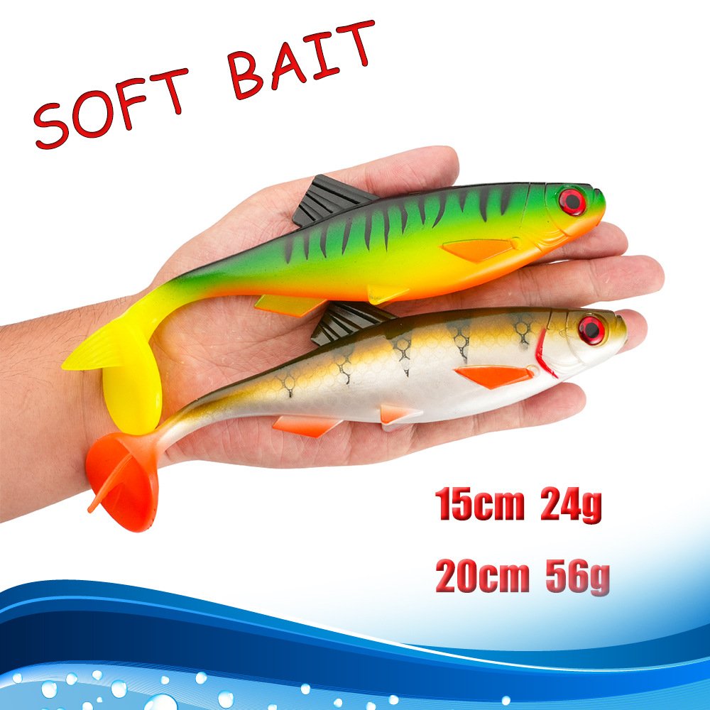 Leurre souple Swimbait 15-20cm 24-56g