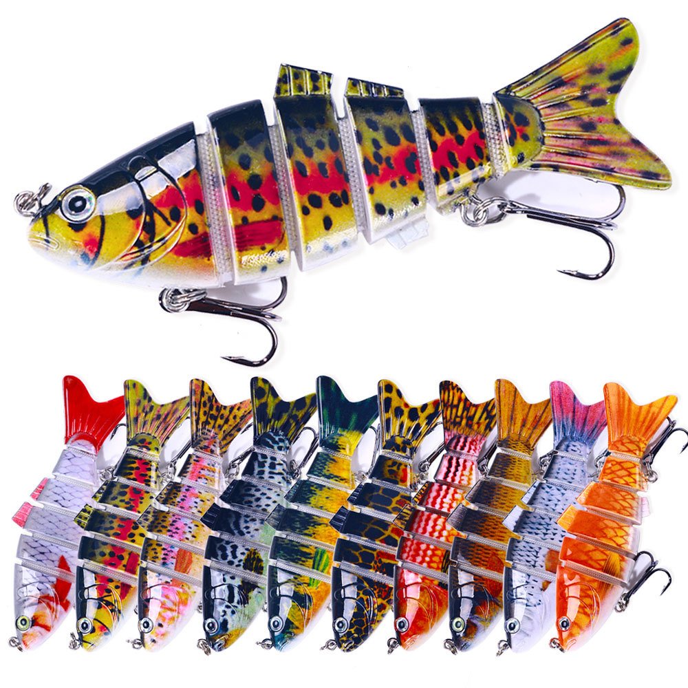 Leurre articulé 6 segments 10cm 18.2g - Imitation poisson – Image 2