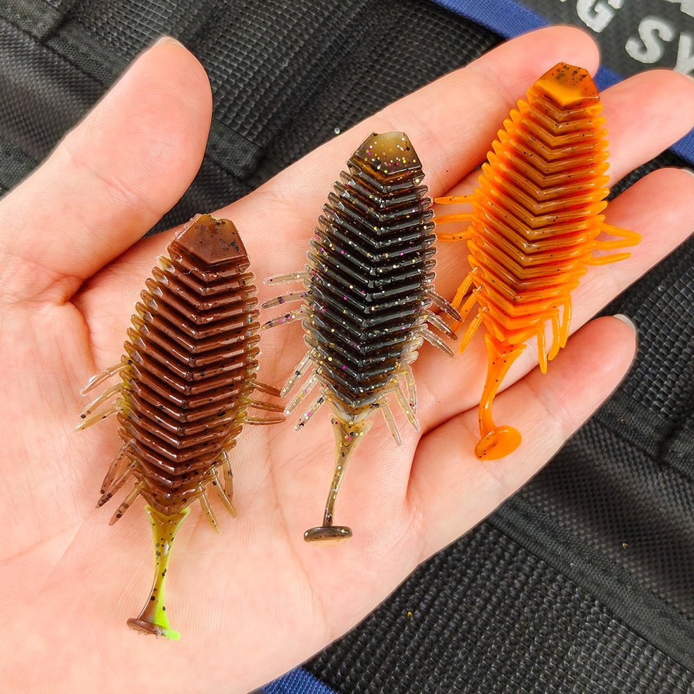 Leurre souple "Sea Worm" 7.5cm 6g - Imitation crustacé – Image 3