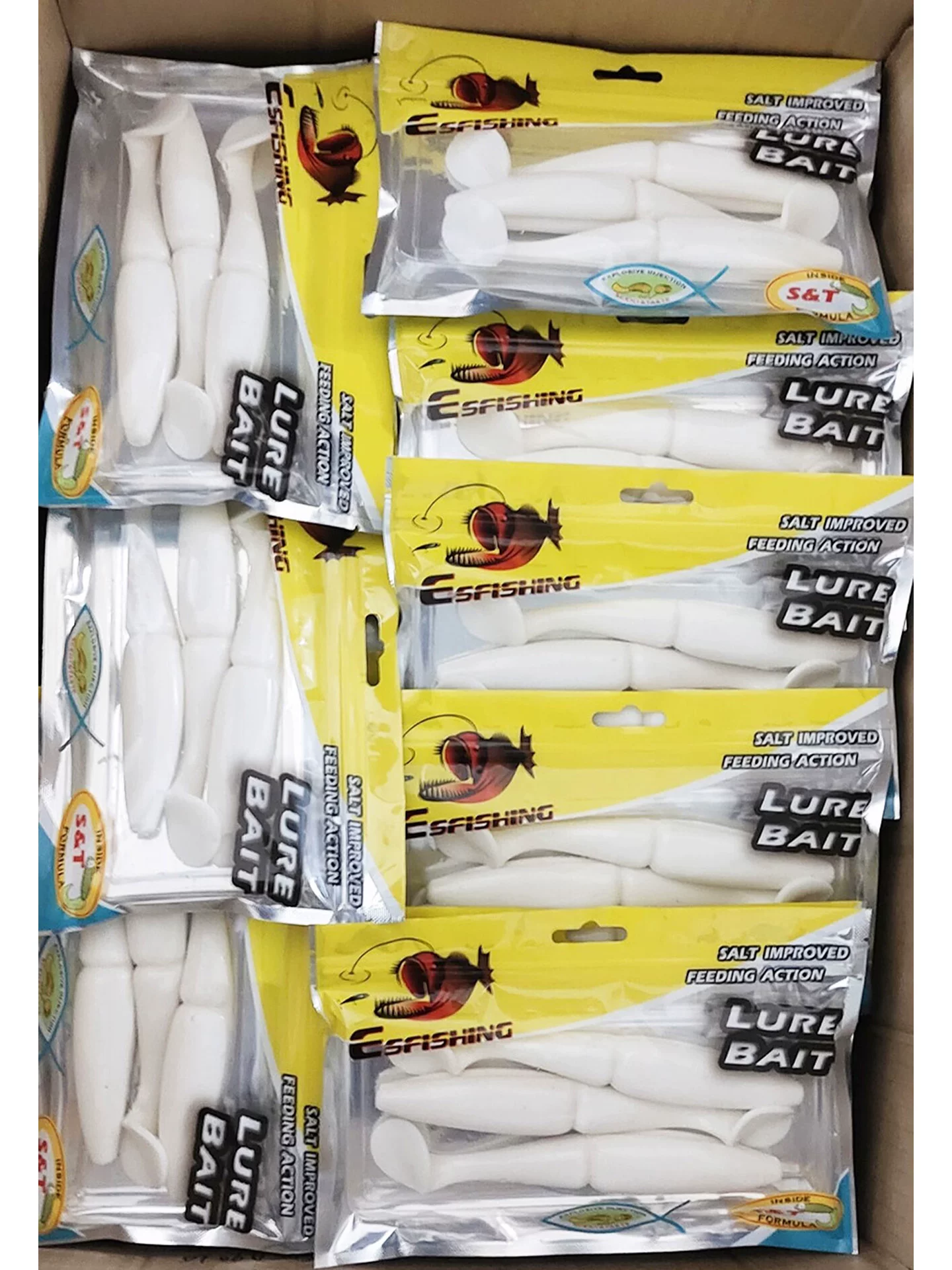 Leurre souple ESFISHING Easy Shiner T-tail 155mm 30g – Image 3