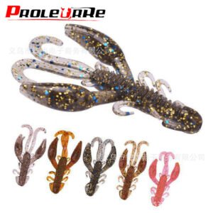 Leurre souple écrevisse 5-7cm 2-5.5g – 10 pièces/sachet