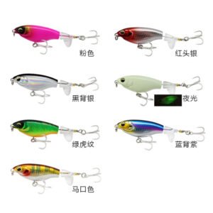 Leurre de surface Whopper plopper 7.5-9cm 6-11g
