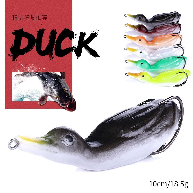 Leurre souple grenouille canard 10cm 18.5g