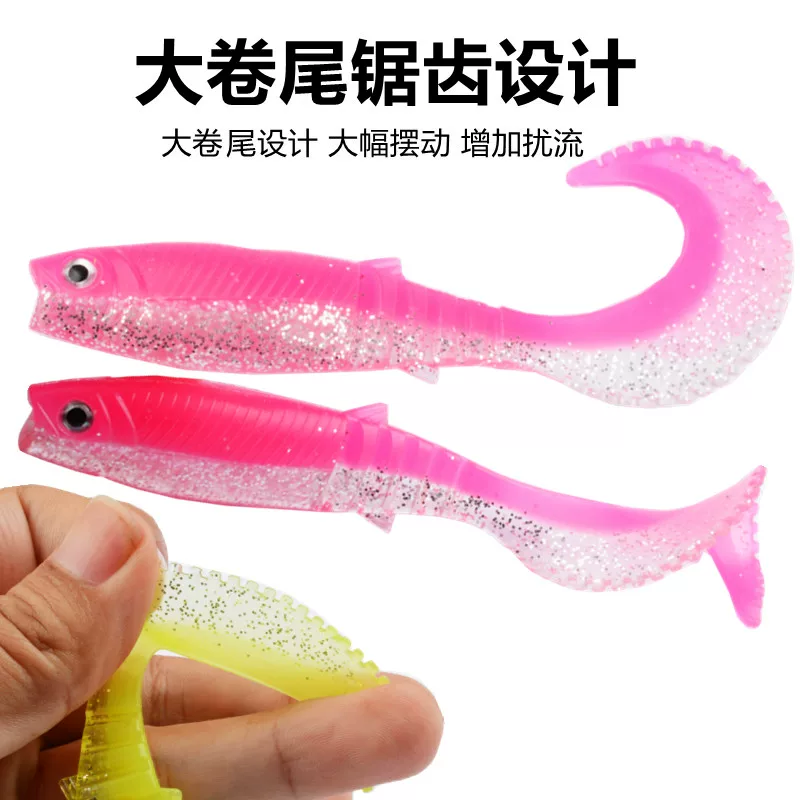 Leurre souple Cannibal Grub 7-11cm - Lot de 3 – Image 5