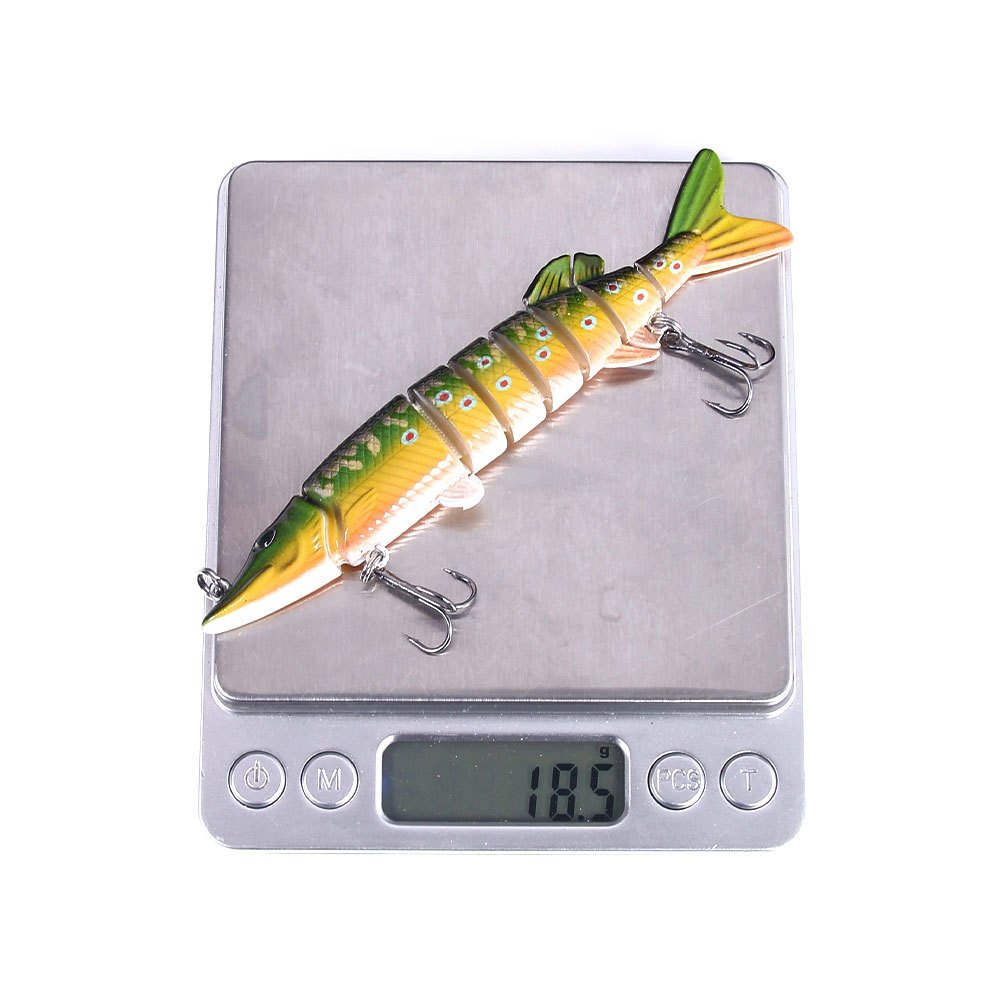 Leurre articulé 8 sections 12.5cm/18.5g - 20cm/67.5g – Image 3