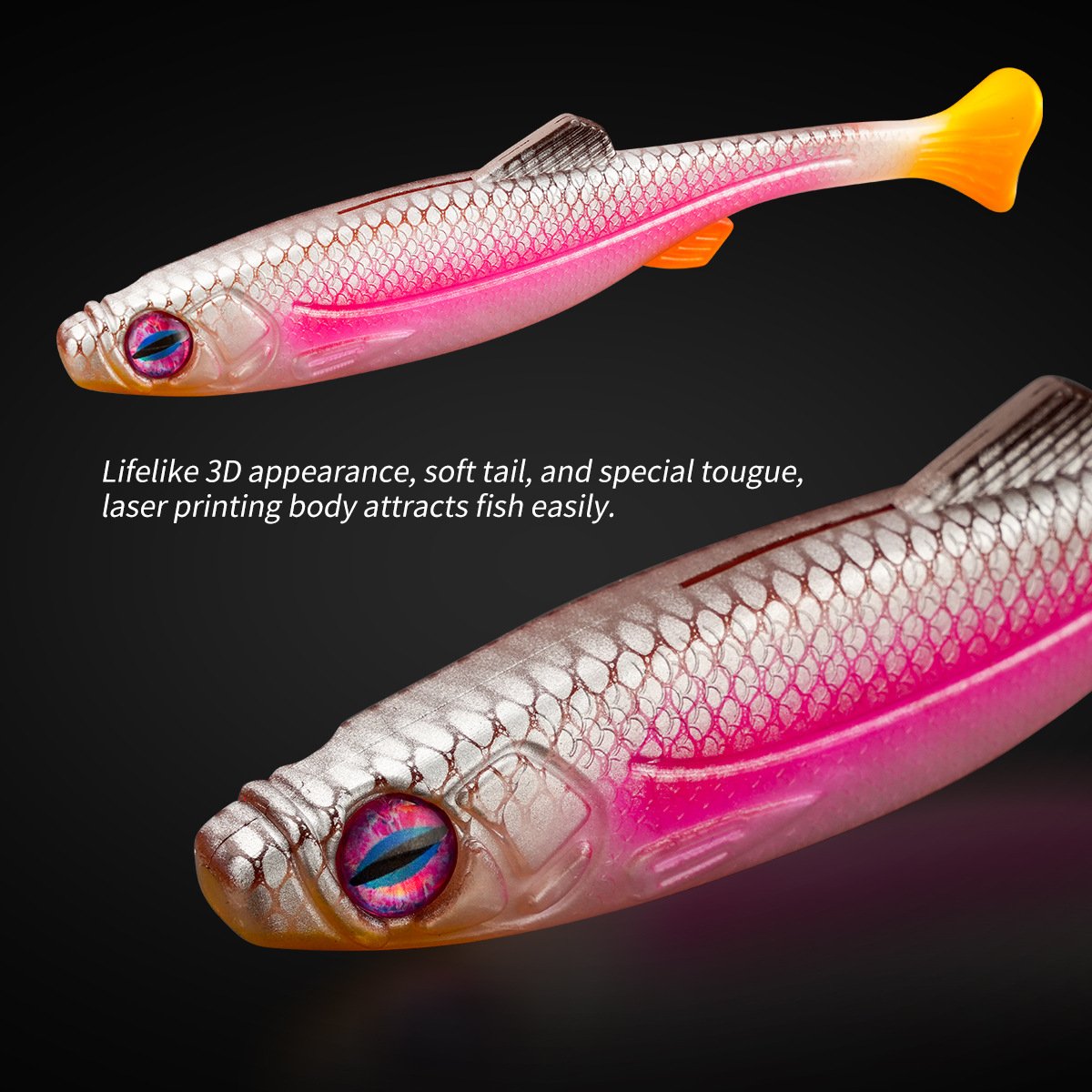 Leurre souple imitation poisson 19cm 63g – Image 2