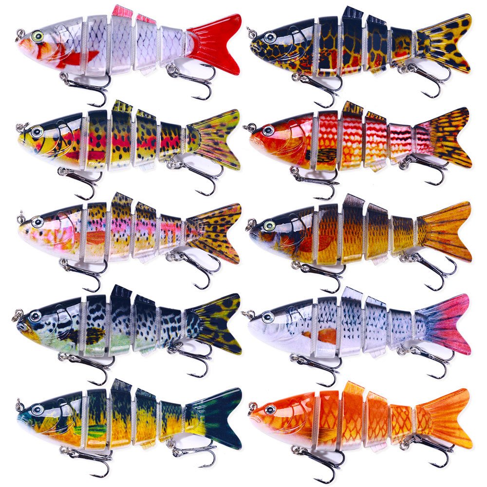 Leurre articulé 6 segments 10cm 18.2g - Imitation poisson – Image 5