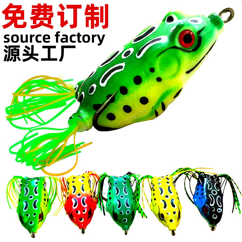 Leurre grenouille souple 4-6cm 5-12g - Lot de 22