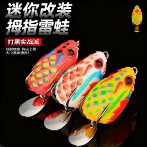 Leurre grenouille souple 4.5cm 5g – Imitation réaliste pour Black Bass