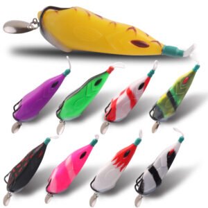Leurre grenouille 8cm 15g – Lot de 10