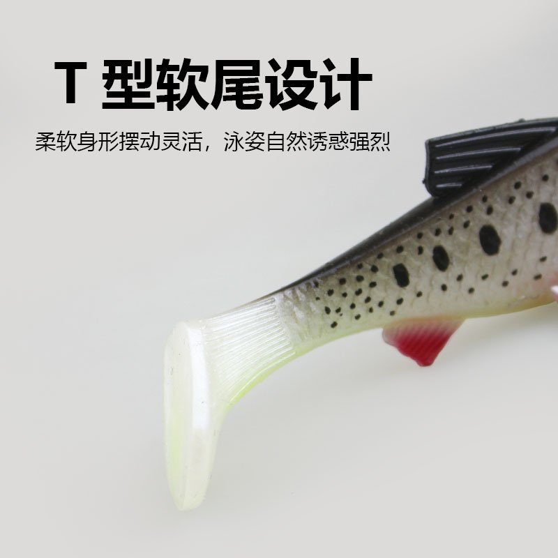 Leurre souple T-tail 15.5cm 36g - Imitation poisson – Image 4