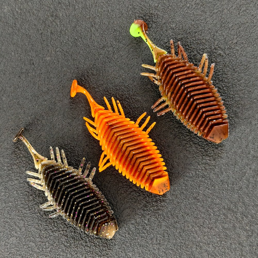 Leurre souple "Sea Worm" 7.5cm 6g - Imitation crustacé – Image 4