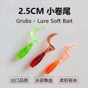 Leurres souples micro-leurres 2.3-3.5cm – Lot de 10/20