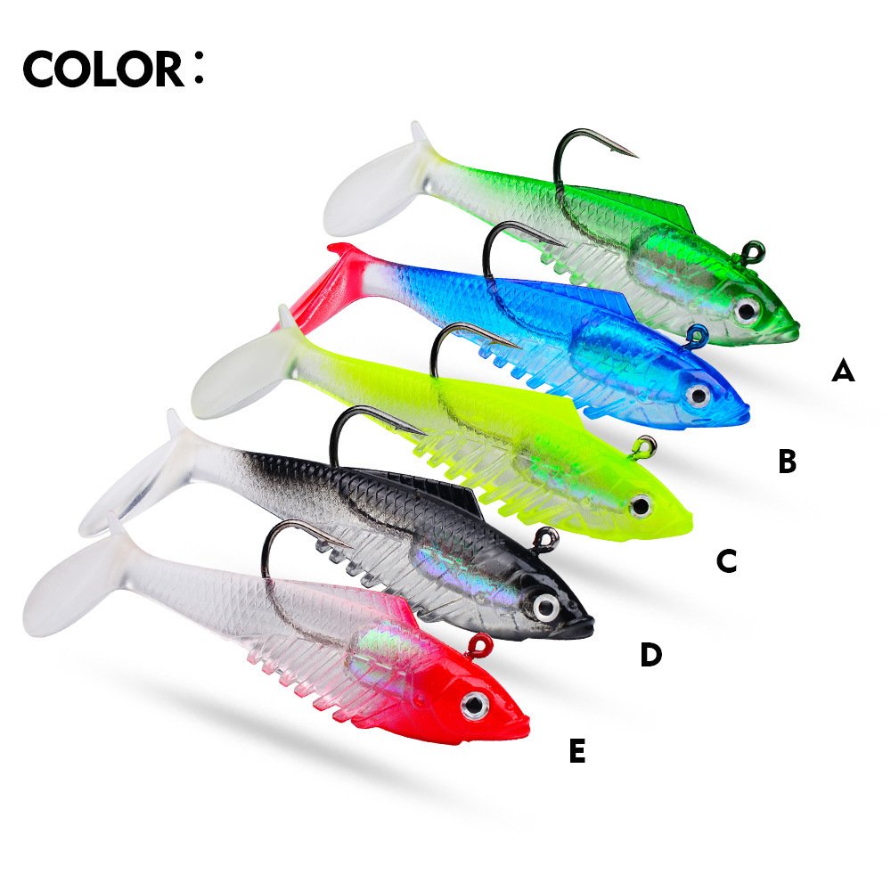 Leurre souple shad 7.5cm-9.7cm 11g-19g – Image 3