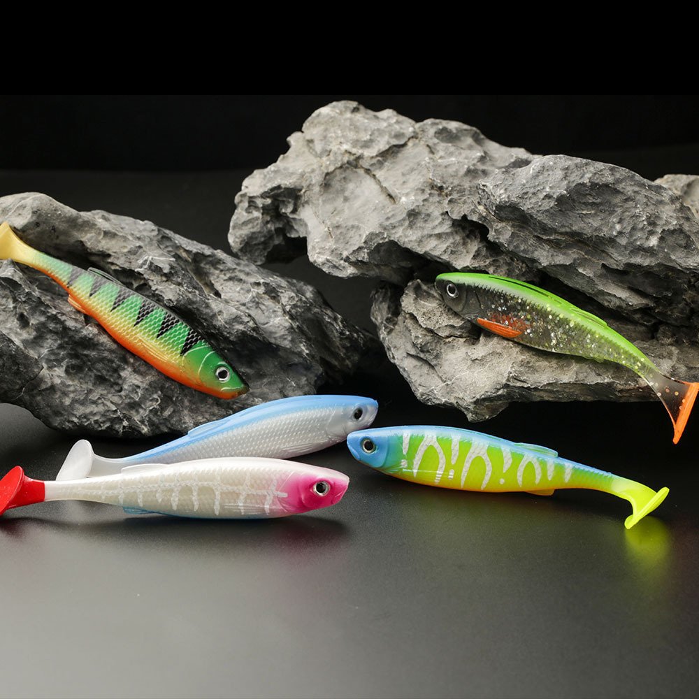 Leurre souple shad T-tail 100mm 11.5g – Image 4