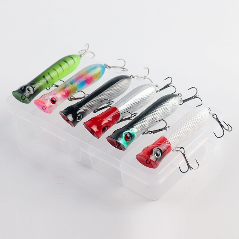 Popper leurre dur 8cm 12g - Couleurs aléatoires – Image 5