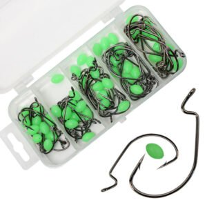 Boîte d&rsquo;hameçons montés Crank Hook (51-101 pcs)