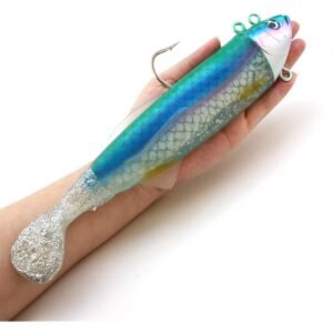 Leurre souple plombé 25cm 430g – Imitation poisson