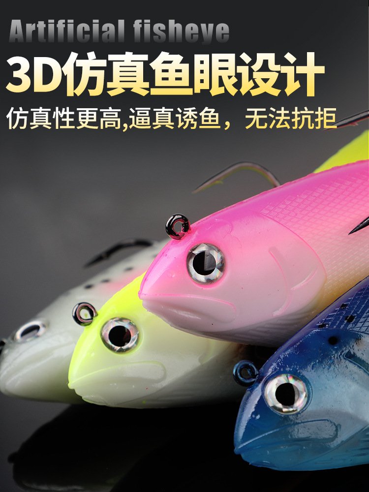 Leurre souple T-tail plombé 19.5 cm 135g – Image 4