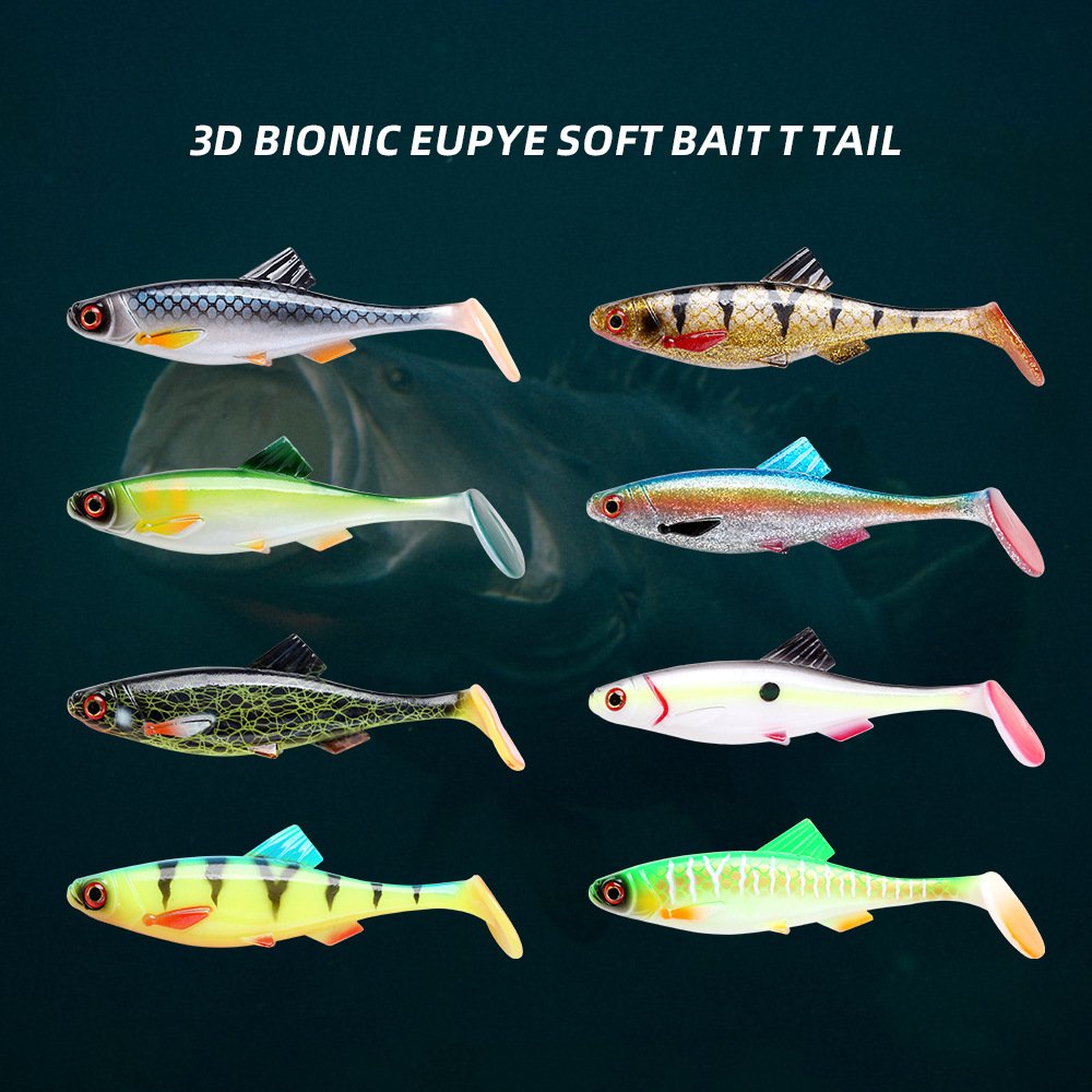 Leurre souple T-tail 13.97cm et 20.30cm – Image 3