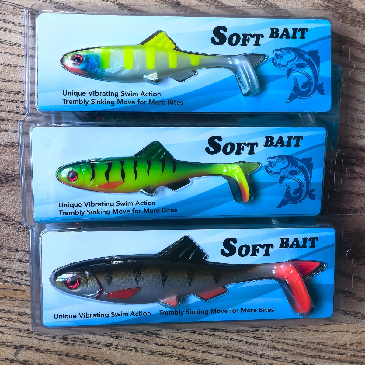 Leurre souple imitation poisson 19cm 63g – Image 4