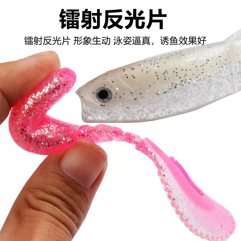 Leurre souple Cannibal Grub 7-11cm - Lot de 3 – Image 3