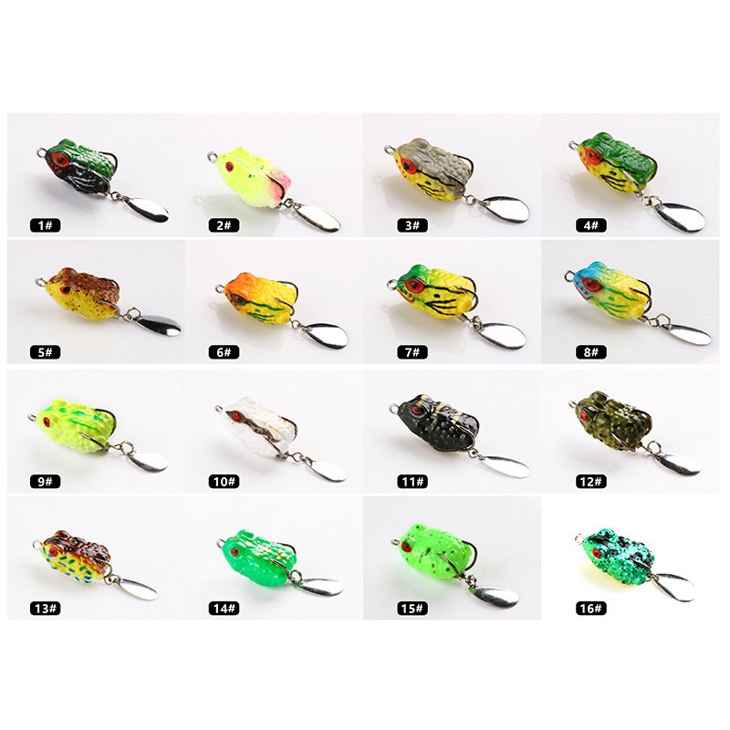 Leurre grenouille souple 2.5-3cm 3-4g – Image 4