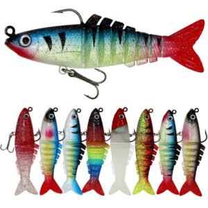 Leurre souple articulé 9cm 16g – 8 coloris