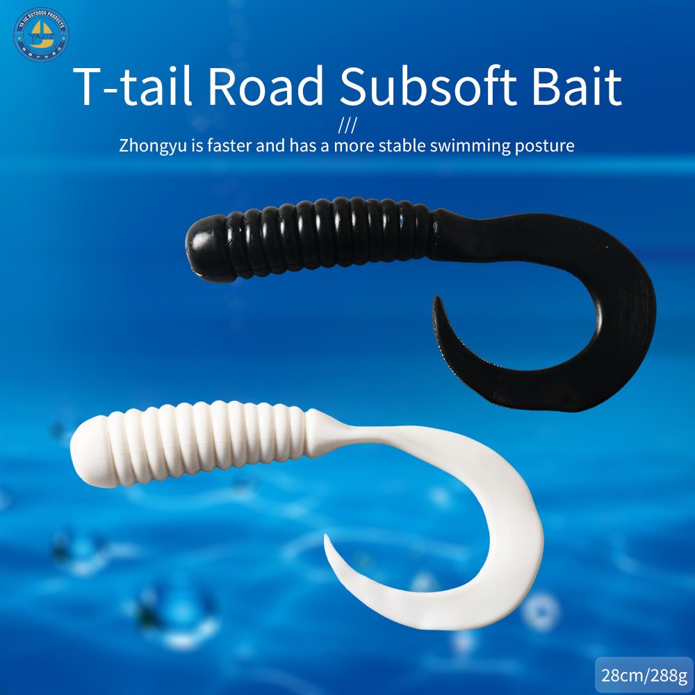Leurre souple grub T-tail 28cm 225g – Image 2