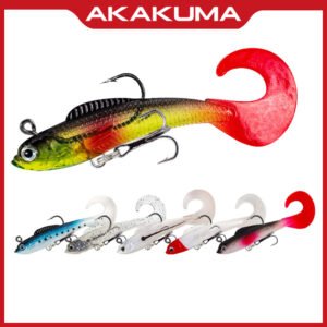 Leurre souple shad queue de poisson 9cm 9.5g